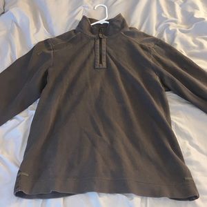 Army green L vintage tommy bahama quarterzip